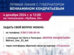Больше пяти тысяч вопросов поступило в ходе подготовки «Прямой линии» губернатора Кубани