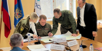 Вениамин Кондратьев принял участие в совещании по ликвидации последствий разлива топлива в Керченском проливе - Газета Трибуна
