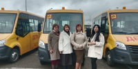 Школы Динского района получили новые автобусы - Газета Трибуна
