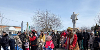 Широкая Масленица в станице Динской растянулась на два дня, на трех разных локациях. - Динское сельское поселение