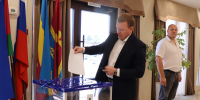 Вице-губернаторы Андрей Коробка и Евгений Пергун проголосовали на выборах главы Краснодарского края - Газета Трибуна