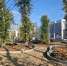 В центре станицы Динской идет благоустройство общественной территории - Газета Трибуна